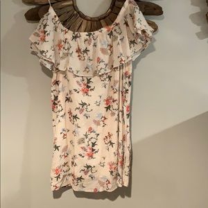 Floral mini dress